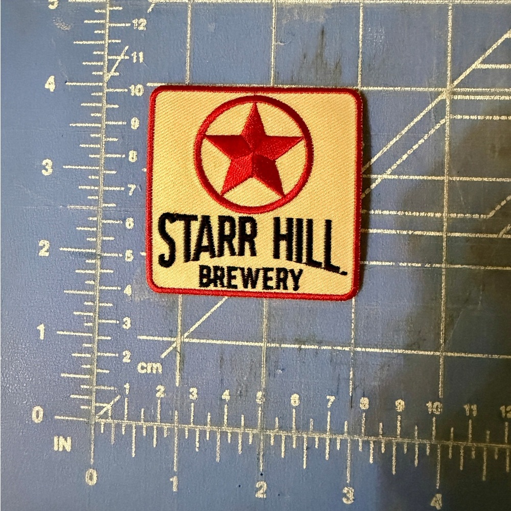 Starr Hill Brewery Patch with Red Star